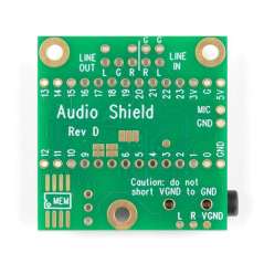 Teensy 4 Audio Shield Rev D In (SF-DEV-15845) for Teensy 4.x