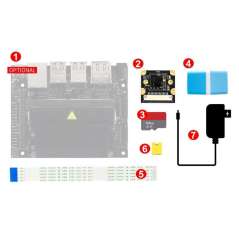 Jetson Nano Development Pack Type B,Camera, Card, EU PS  (WS-17720)