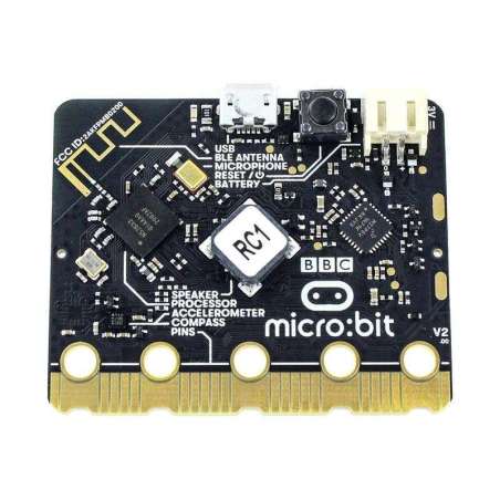 Micro:bit V2 BBC Board Only speaker, microphone, BLE5.0, nRF52833,512kB Flash,128kB RAM