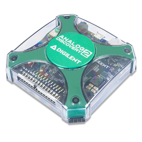 Analog Discovery 2 -100MS/s USB Oscilloscope, Logic Analyzer and Variable Power Supply