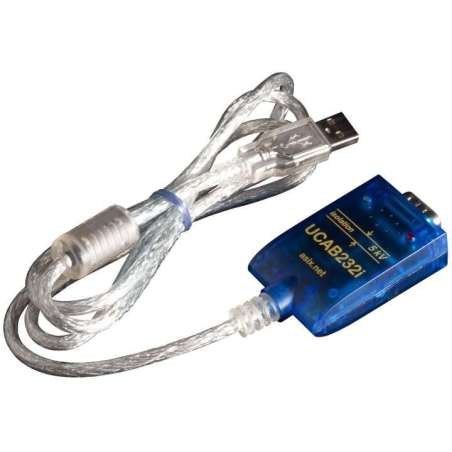 UCAB232i (ASIX) USB to RS232 interface cable - 5kV galvanic isolation