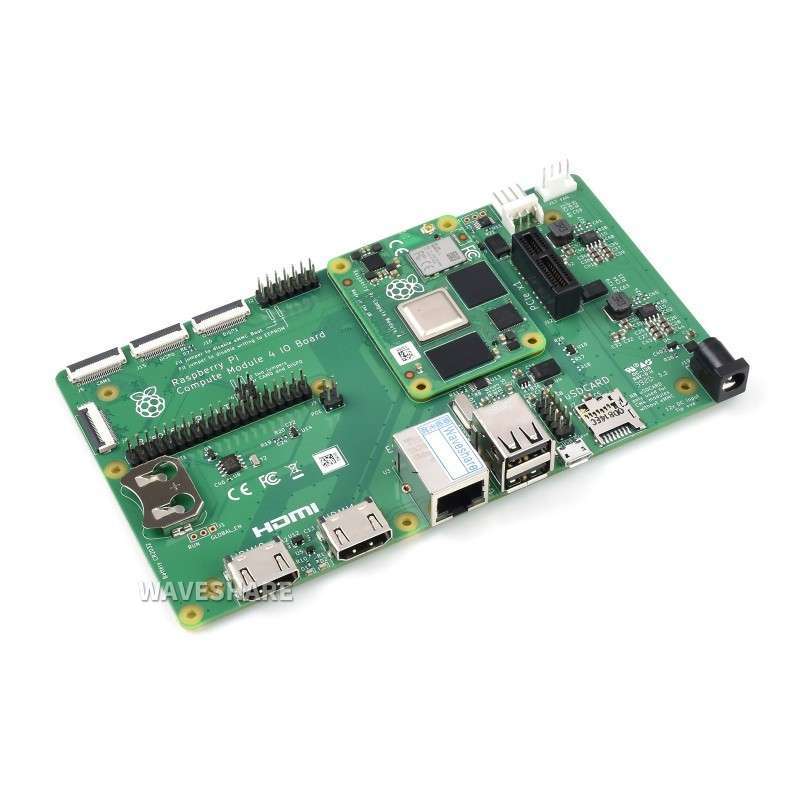 Development Board Raspberry Pi Compute Module 4 Raspberry Pi Compute Module 4 IO Board, a Development Platform for CM4 ...