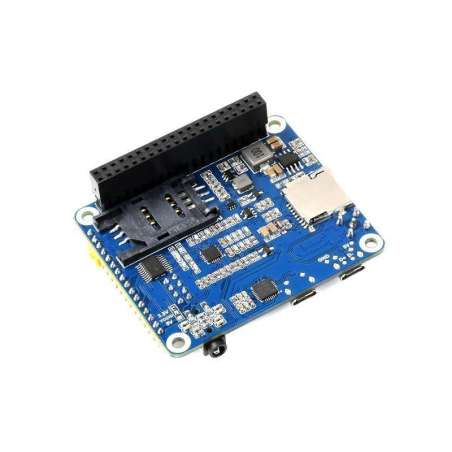 A7600E LTE Cat-1 HAT for Raspberry Pi, 4G Module, 2G GSM/GPRS Europe (WS-18808)