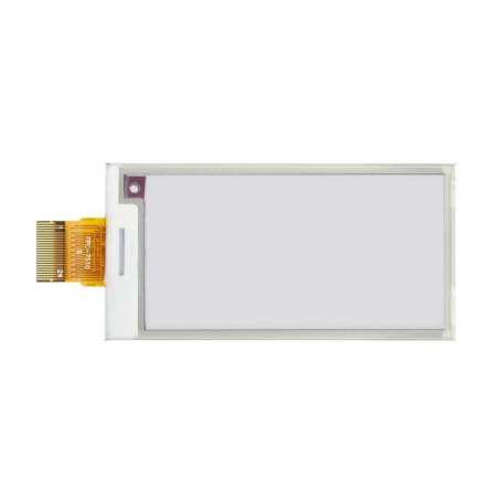 2.66inch E-Paper (B) E-Ink Raw Display, 296×152, Red / Black / White, SPI, Without PCB (WS-18890)