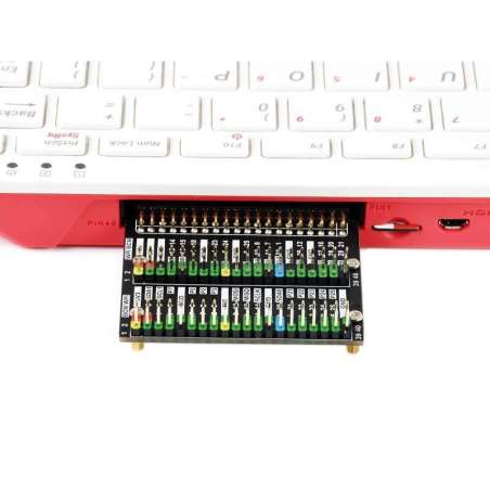 Raspberry Pi 400 GPIO Header Adapter, Header Expansion, 2x 40PIN Header (WS-18995)