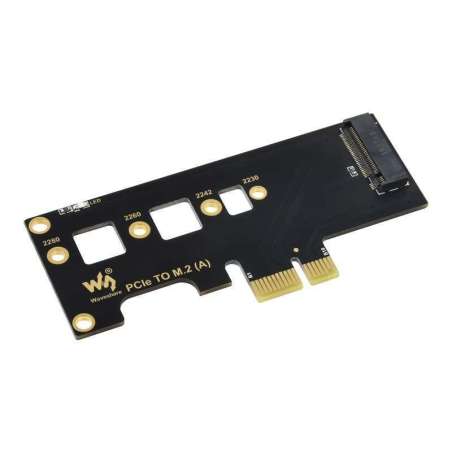 PCIe TO M.2 Adapter, Supports Raspberry Pi Compute Module 4 (WS-19091)