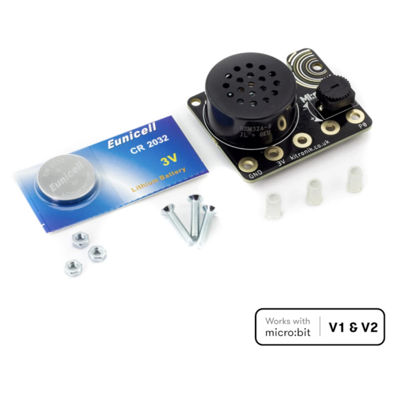 Kitronik MI:sound speaker board for BBC microbit V2  (KIT-5649-V2)