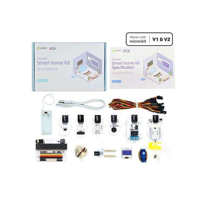 ELECFREAKS micro:bit Smart Home Kit (without micro:bit board）EF08197