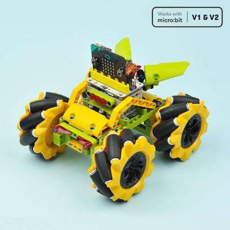 Micro:bit Wonder Rugged Car Black /Without Micro:bit (EF08211) BLACK