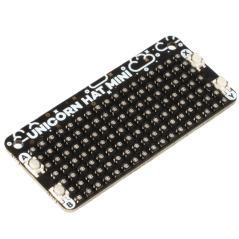 Unicorn HAT Mini (PIM498) 17x7 matrix of RGB LEDs