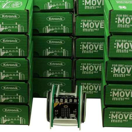 20x Kitronik :MOVE mini MK2  - neosahuje micro:bit  (KIT-5652-20)