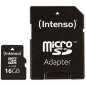 INTENSO Micro SDHC Karta 16GB CL4 + Adapter (3403470)