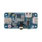 SIM7600G-H 4G HAT (B) for Raspberry Pi, LTE Cat-4 4G / 3G / 2G Support, GNSS Positioning, Global Band (WS-19485)