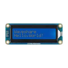 LCD1602 RGB Module, 16x2 Characters LCD, RGB Backlight, 3.3V/5V, I2C (WS-19537)