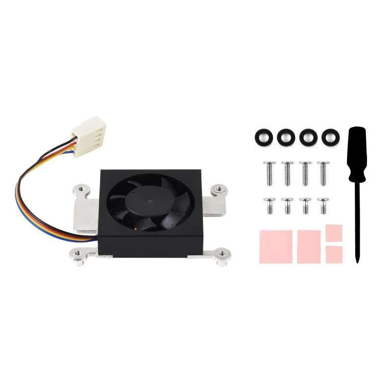 Dedicated 3007 Cooling Fan for Raspberry Pi Compute Module 4 CM4, Low Noise, 12V power supply (WS-19720)