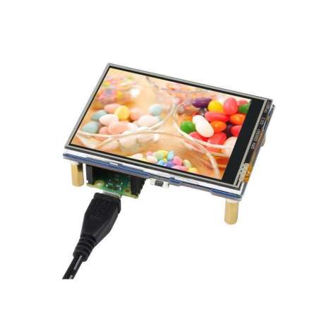 2.8inch Touch Display Module for Raspberry Pi Pico, 262K Colors, 320×240, SPI (WS-19804)