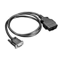 OBD Plug (16-pin) to DE-9 (DB-9) Socket Adapter Cable - 1 meter long (AF-4841)
