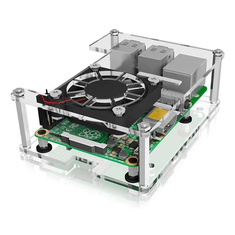 RAIDSONIC ICY BOX/CASE (IB-RP106) Skrinka pre Raspberry Pi 2/3/4