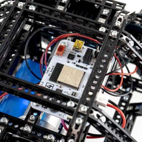 BLACK SPIDER – PROGRAMMABLE AND SMARTPHONE CONTROLLABLE ROBOT (TKR-LSP)