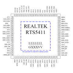 RTS5411  (Realtek)  USB 3.0 Super-Speed HUB Controller