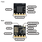Mbits ESP32 Dev Board based on Letscode scratch 3.0, Arduino (ER-MIB26580B)