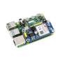 A7670E LTE Cat-1 HAT for Raspberry Pi, Multi Band, 2G GSM / GPRS, LBS, for Europe (WS-20049)