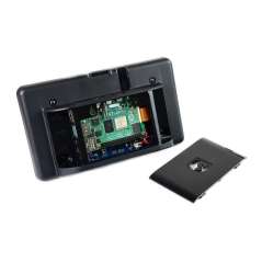 7inch Capacitive Touch Display for Raspberry Pi, with Protection Case, DSI Interface, 800×480 (WS-19886)