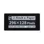 2.9inch Touch E-Paper E-Ink Display HAT for Raspberry Pi, 5-Points Capacitive Touch, 296×128, Black / White, SPI (WS-19967)