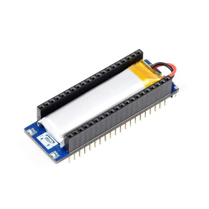 UPS Module for Raspberry Pi Pico, Uninterruptible Power Supply, Li-po Battery, Stackable Design (WS-20121)