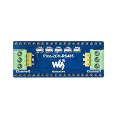 2-Channel RS485 Module for Raspberry Pi Pico, SP3485 Transceiver, UART To RS485 (WS-19717)
