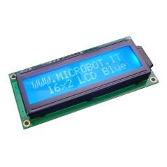 MR400-002 (Microbot) 16x2 Character LCD Blue LED Backlight