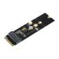 M.2 M KEY To A KEY Adapter, for PCIe Devices, USB Bluetooth (WS-20315)