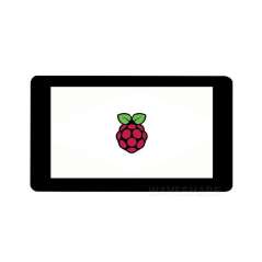 7inch Capacitive Touch IPS Display for Raspberry Pi, DSI Interface, 1024×600 (WS-20429)