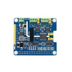 2-Channel Isolated CAN FD Expansion HAT for Raspberry Pi, Multi Protections (WS-17075)