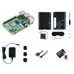 RASPBERRY PI4-2GB,16GB SD Karta,Box,HDMI Kabel,Zdroj USB-C,Chladice
