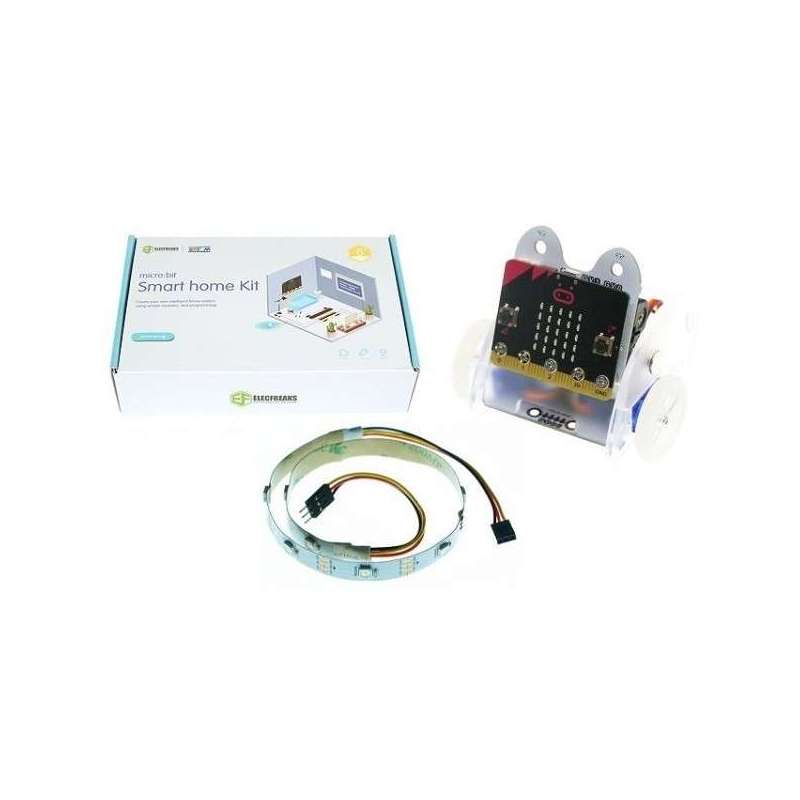 micro:bit Smart Kit 2021 - Micro:bit Board  V2,Smart Home Kit,Ring:bit Car,Rainbow LED pasik