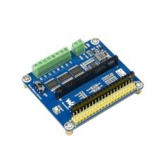 DC Motor Driver Module for Raspberry Pi Pico, Driving up to 4x DC Motors (WS-19764)