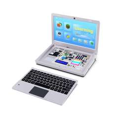 CrowPi2 (ER-SER35002P) All in One Raspberry Pi Laptop (without RPI, Space Grey, US Keyboard)
