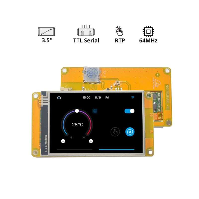 NX4832F035 – Nextion 3.5″ Discovery Series HMI Touch Display