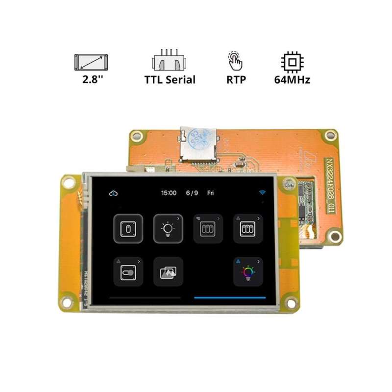 NX3224F028 – Nextion 2.8″ Discovery Series HMI Touch Display