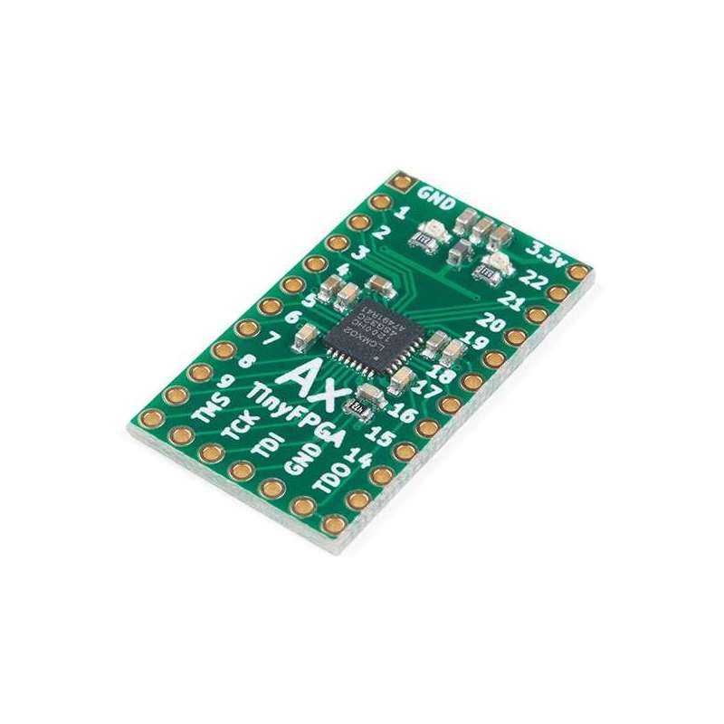 TinyFPGA AX2  board is a bare-bones FPGA XO2-1200