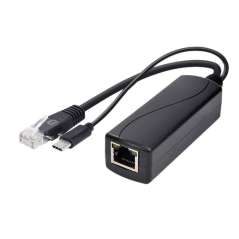 PoE Splitters Type USB-C RJ45 port , 0502 5V 2.4A (ER-RPA21082501)