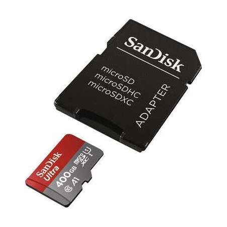 SanDisk ULTRA Micro SDXC 400GB 120MB/s A1 Class 10 UHS-I + Adaptér (SDSQUA4-400G-GN6MA)