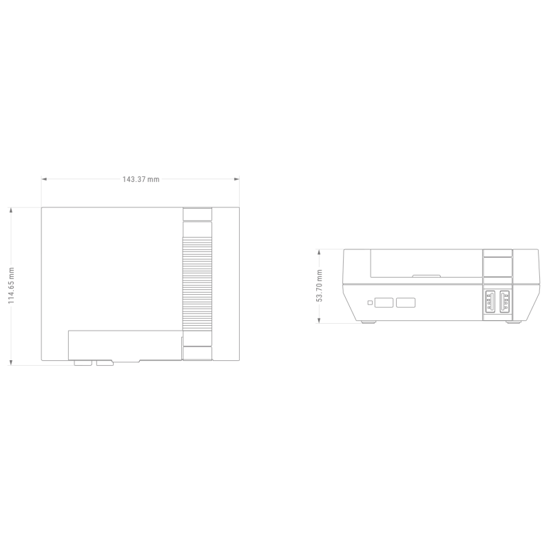 NESPi 4 CASE (RetroFlag) for Raspberry Pi 4, NES cartridge case for 2.5 ...