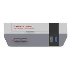 NESPi 4 CASE (RetroFlag)  for Raspberry Pi 4, NES cartridge case for 2.5” SSD