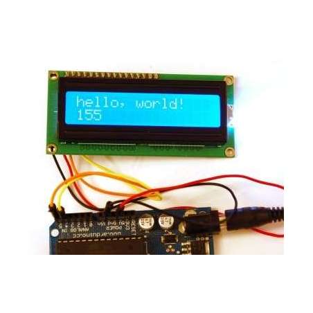 LCD backpack I2C / SPI (Adafruit 292) from 8x1 to 40x4