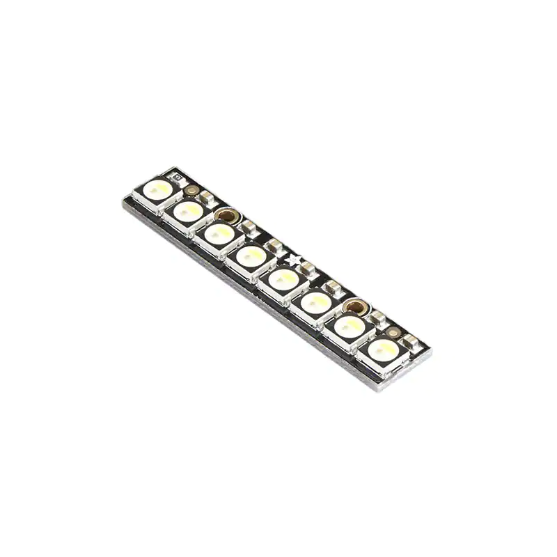 NeoPixel Stick - 8 x 5050 RGBW LEDs - Warm White - ~3000K (AF-2867)