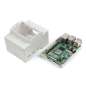 DIN Rail ABS Case for Raspberry Pi 4, Large Inner Space, Injection Moduling (WS-21173)