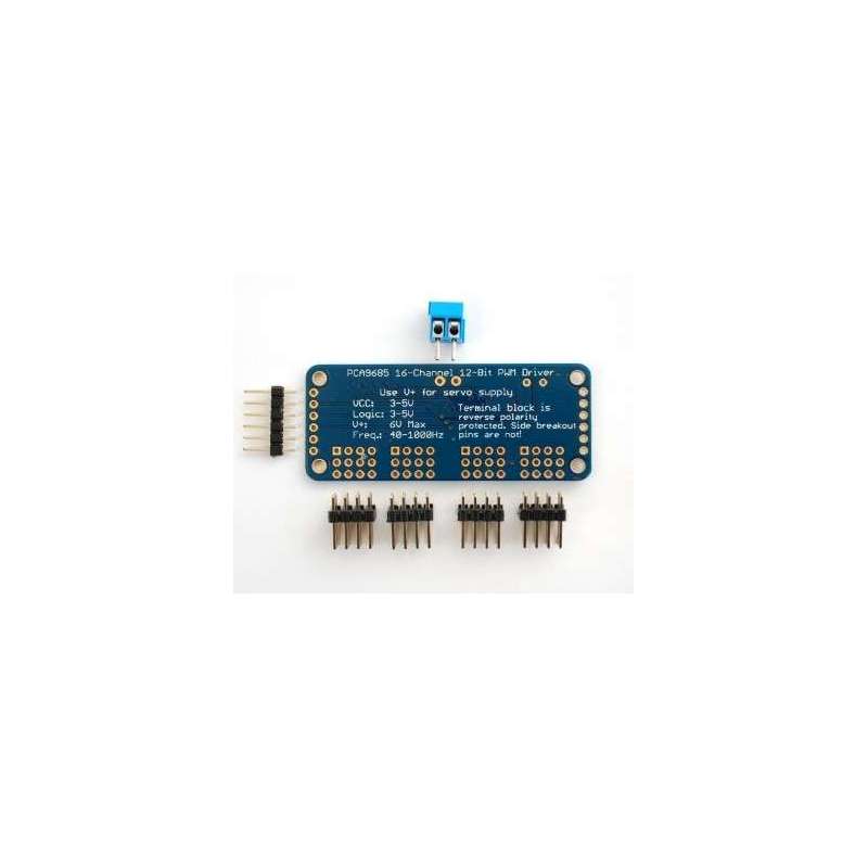 16-Channel 12-bit PWM/Servo Driver - I2C PCA9685 (Adafruit 815)