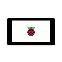 7inch Capacitive Touch Display for Raspberry Pi, with 5MP Front Camera, 800×480, DSI (WS-20806)